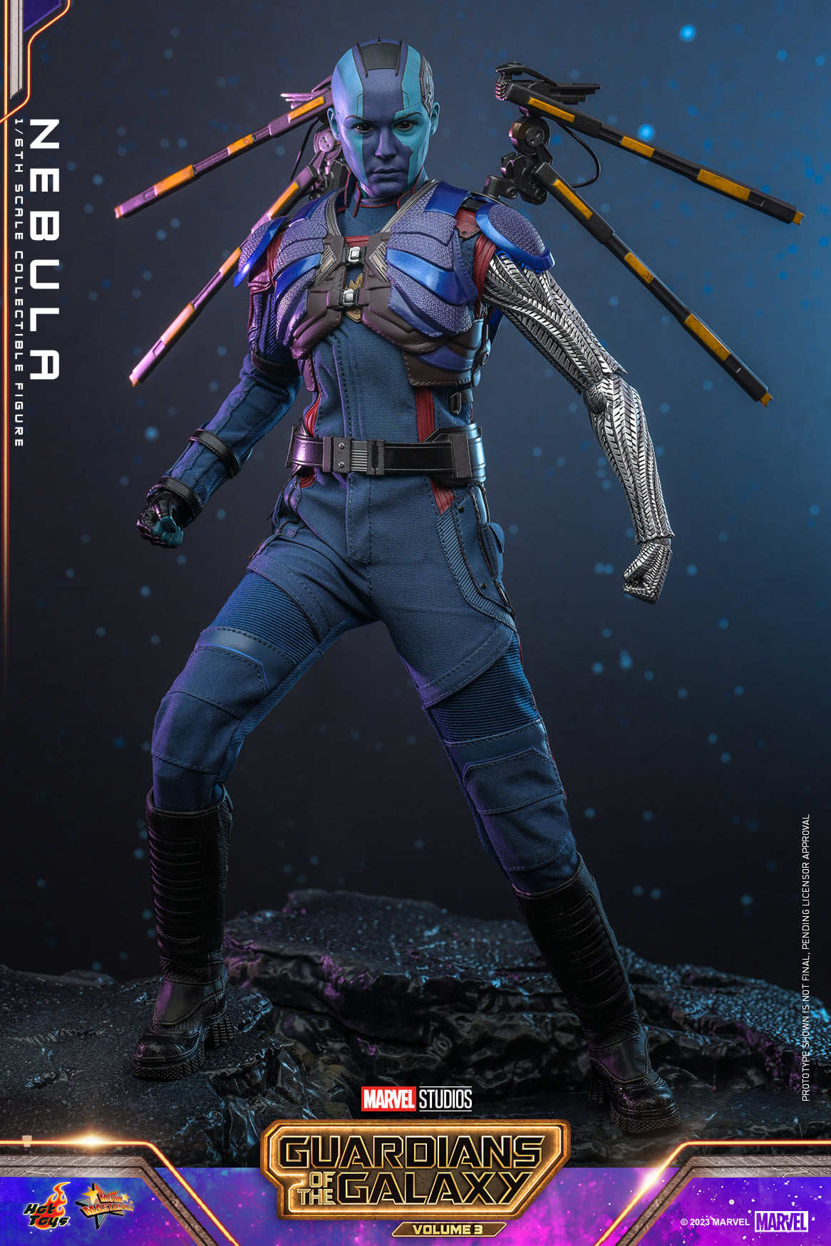 Foto 8 pulgar | Nebula 1/6 Guardians Of The Galaxy Vol.3 Hot Toys