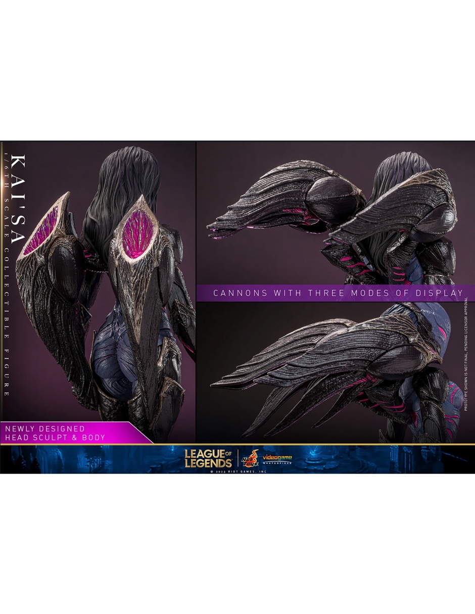 Foto 4 pulgar | Kai'sa 1/6 League Of Legends Lol Hot Toys