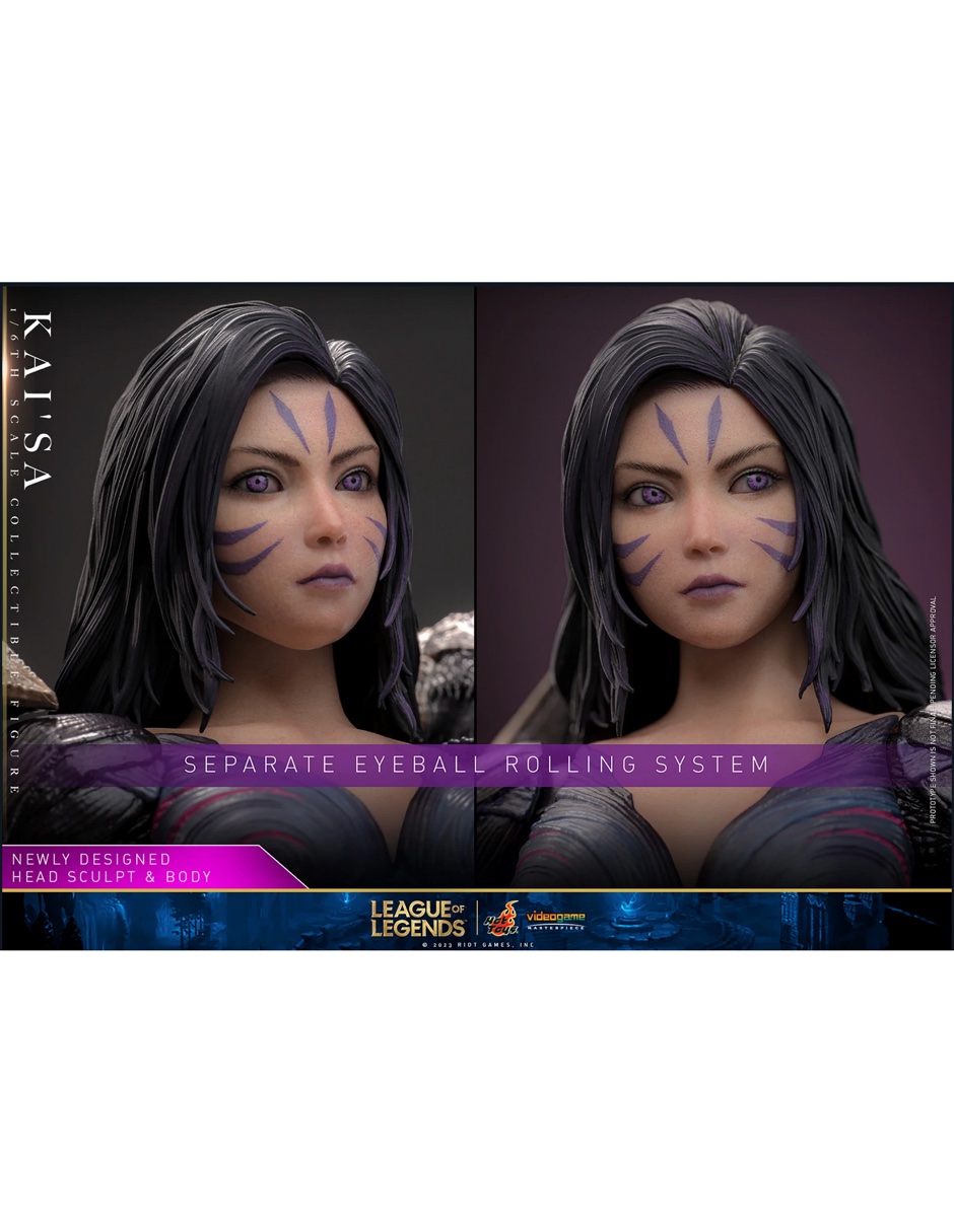 Foto 5 pulgar | Kai'sa 1/6 League Of Legends Lol Hot Toys