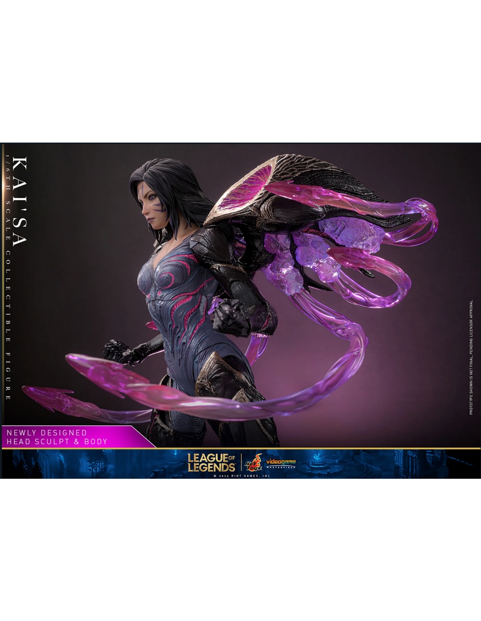 Foto 6 pulgar | Kai'sa 1/6 League Of Legends Lol Hot Toys