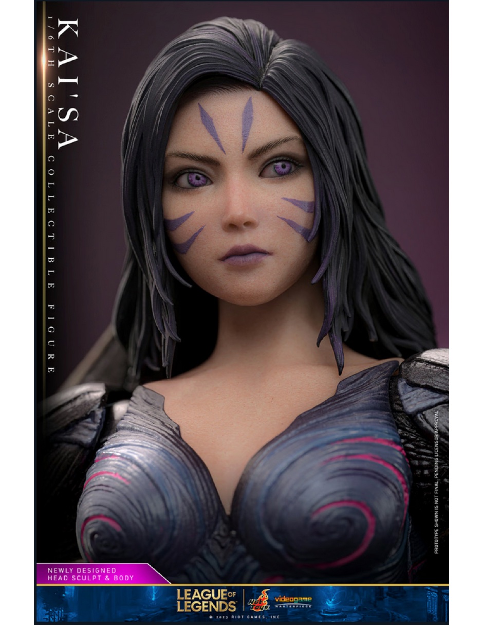 Foto 8 pulgar | Kai'sa 1/6 League Of Legends Lol Hot Toys