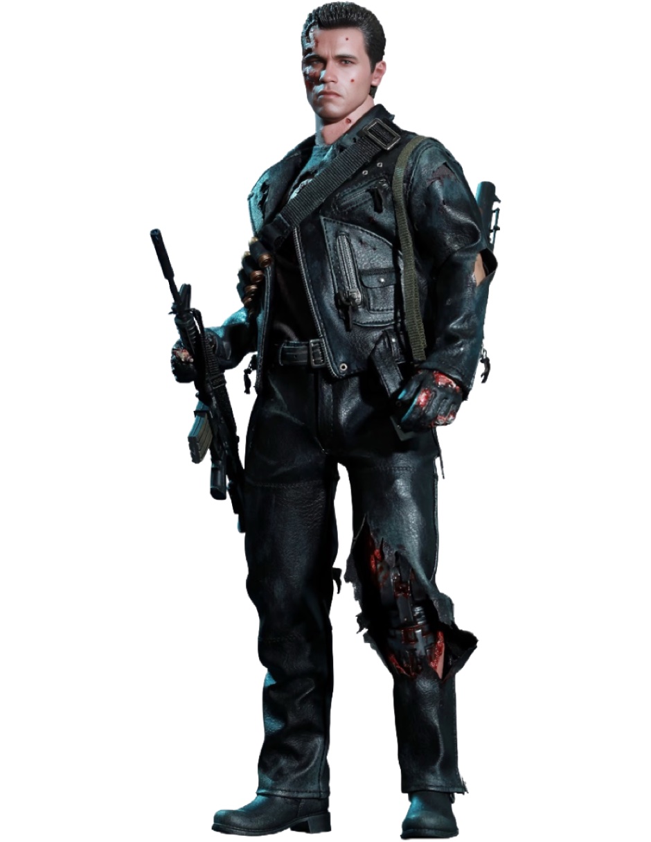 Foto 2 pulgar | T-800 Battle Damaged 1/6 Terminator Judgment Day Hot Toys