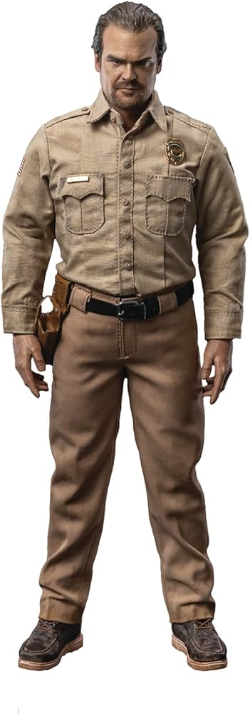 Foto 2 pulgar | Jim Hopper Temporada 1 1/6 Stranger Things Threezero