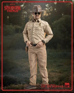 Foto 3 | Jim Hopper Temporada 1 1/6 Stranger Things Threezero