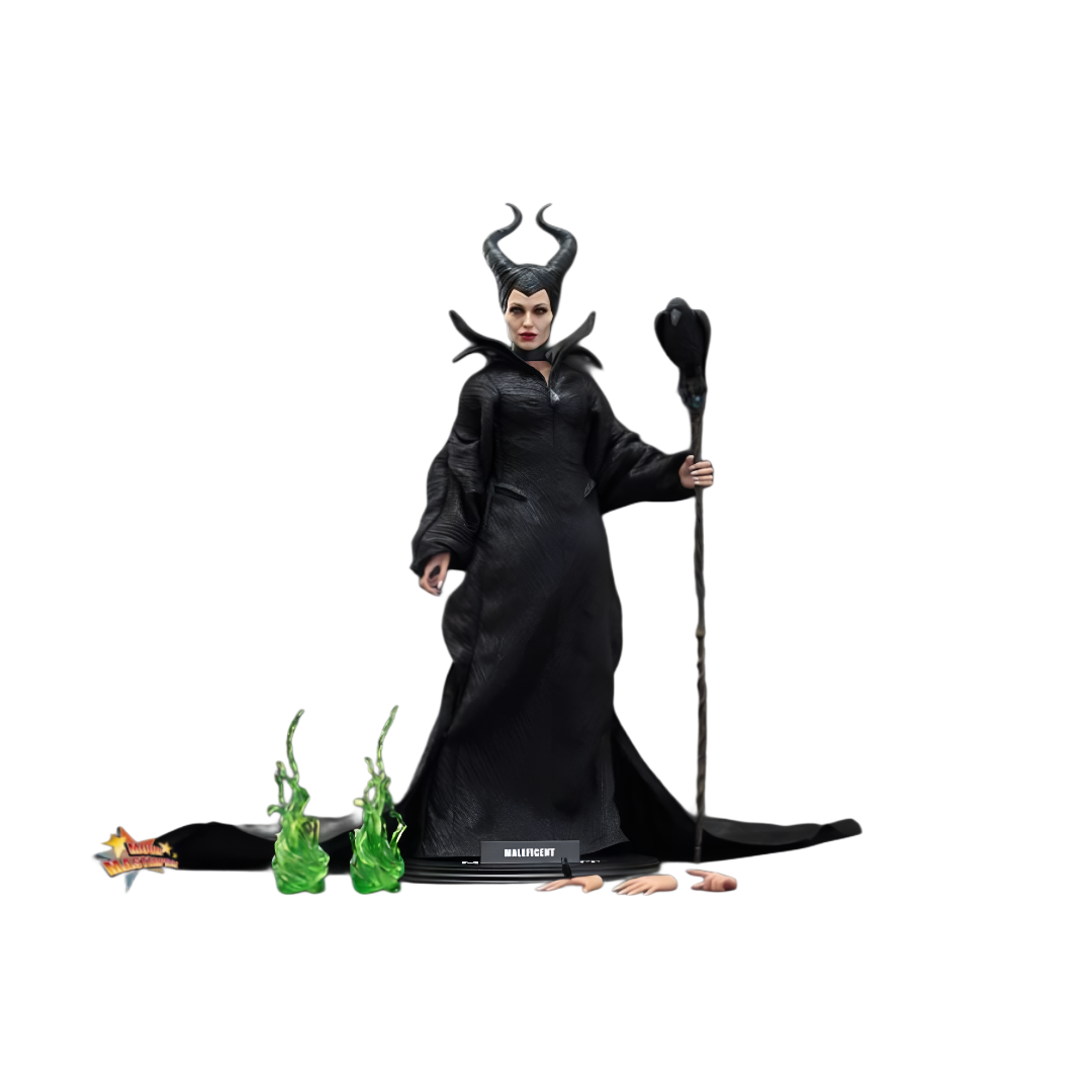Foto 3 pulgar | Malefica 1/6 Disney Angelina Jolie Villains Hot Toys