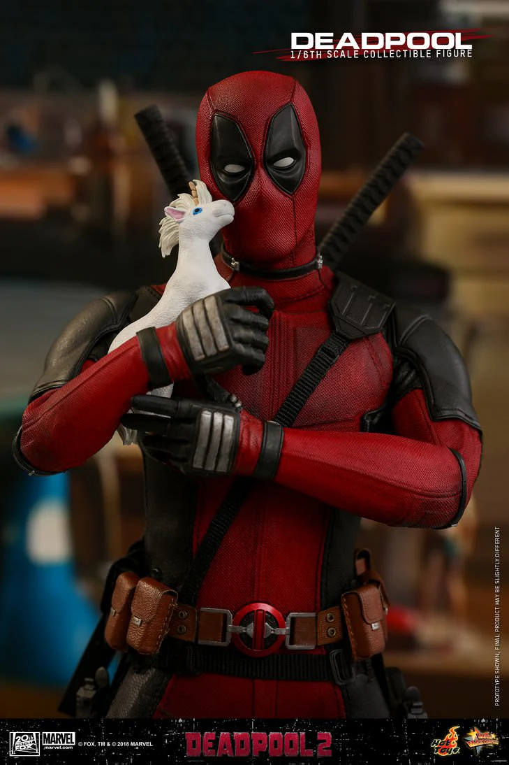 Foto 3 pulgar | Deadpool 1/6 Marvel Deadpool 2 Hot Toys