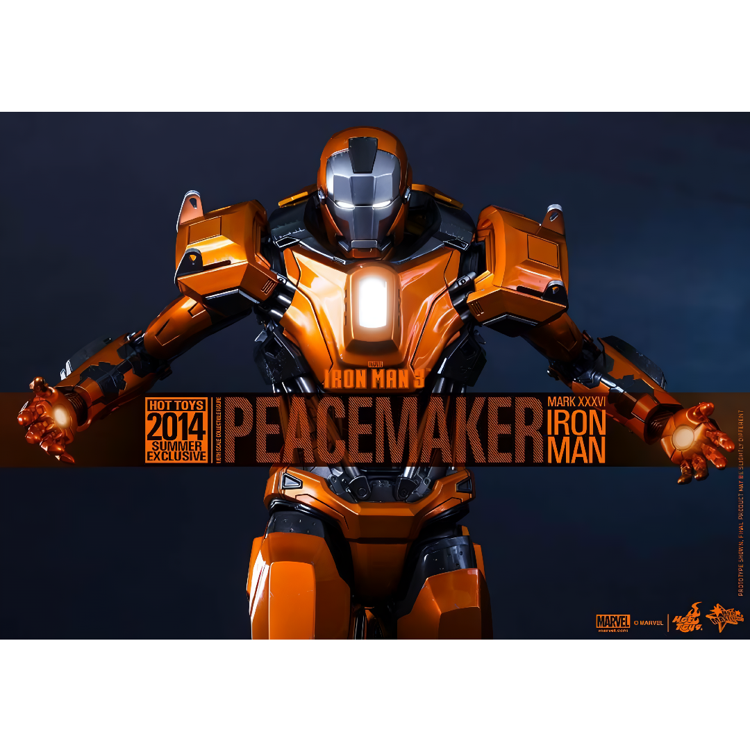 Foto 4 pulgar | Iron Man Mark Xxxvi 1/6 Peacemaker Armor Marvel Hot Toys