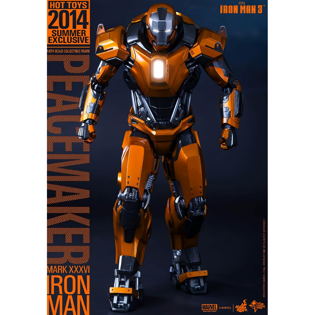 Foto 5 pulgar | Iron Man Mark Xxxvi 1/6 Peacemaker Armor Marvel Hot Toys