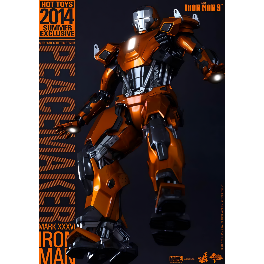 Foto 5 | Iron Man Mark Xxxvi 1/6 Peacemaker Armor Marvel Hot Toys