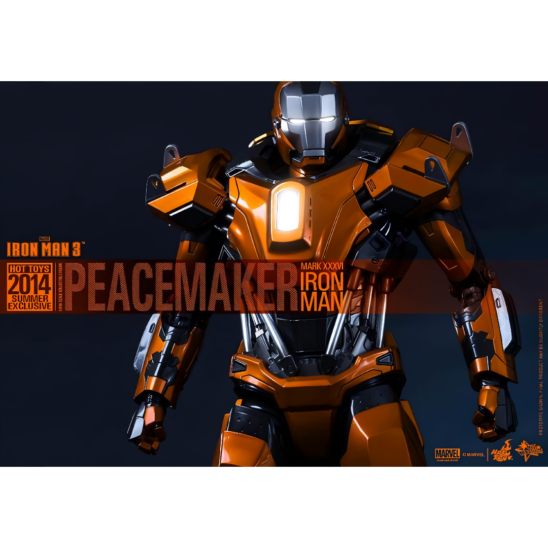 Foto 8 pulgar | Iron Man Mark Xxxvi 1/6 Peacemaker Armor Marvel Hot Toys