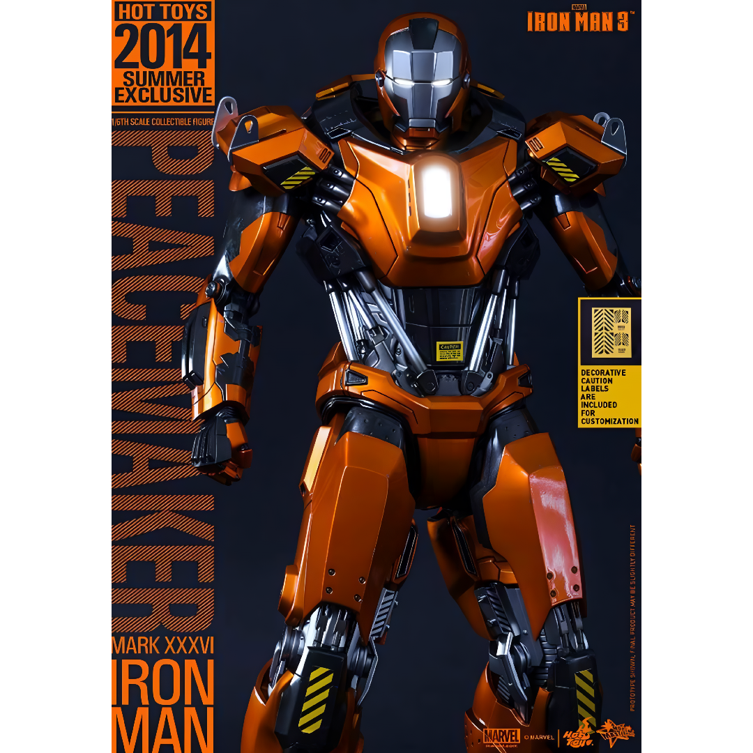 Foto 9 pulgar | Iron Man Mark Xxxvi 1/6 Peacemaker Armor Marvel Hot Toys