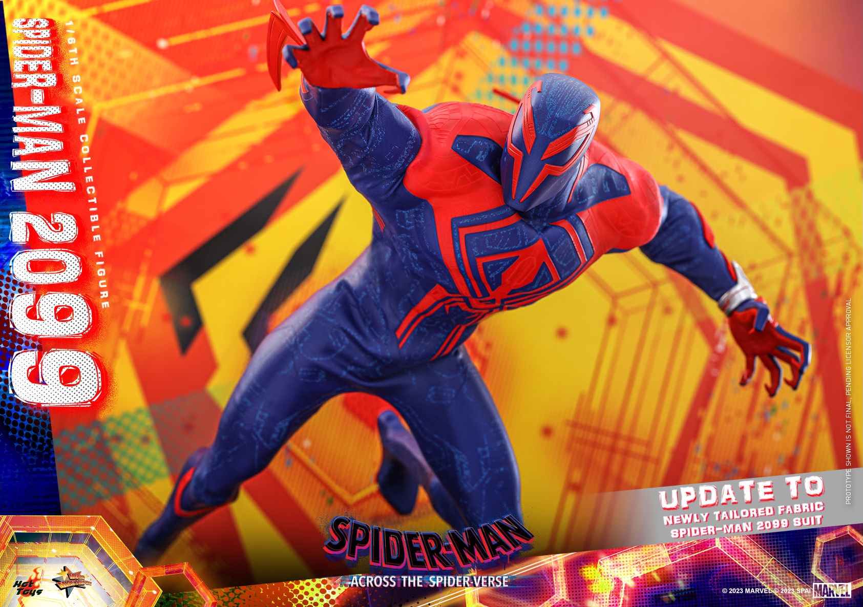 Foto 2 | Figura Spider-Man 2099 1/6 Marvel