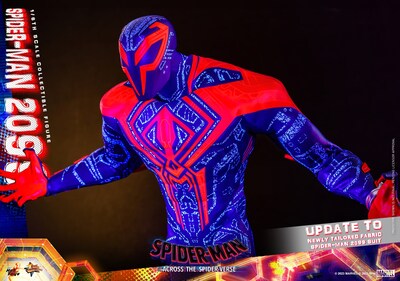 Foto 3 | Figura Spider-Man 2099 1/6 Marvel