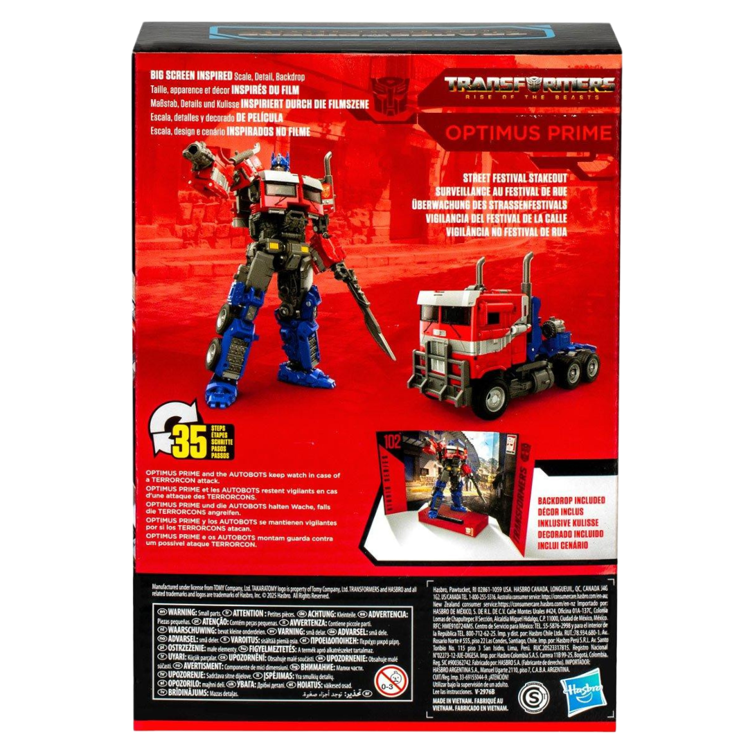 Foto 4 | Takara Tomy Optimus Prime 102 Voyager Class Hasbro Transformers Studio Series Rise Of The Beast