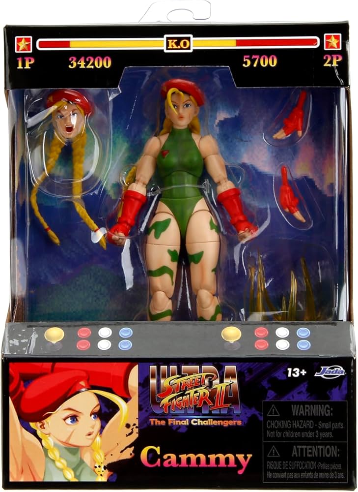 Foto 9 pulgar | Cammy Jada Toys Street Fighter Ii Ultra The Last Challengers