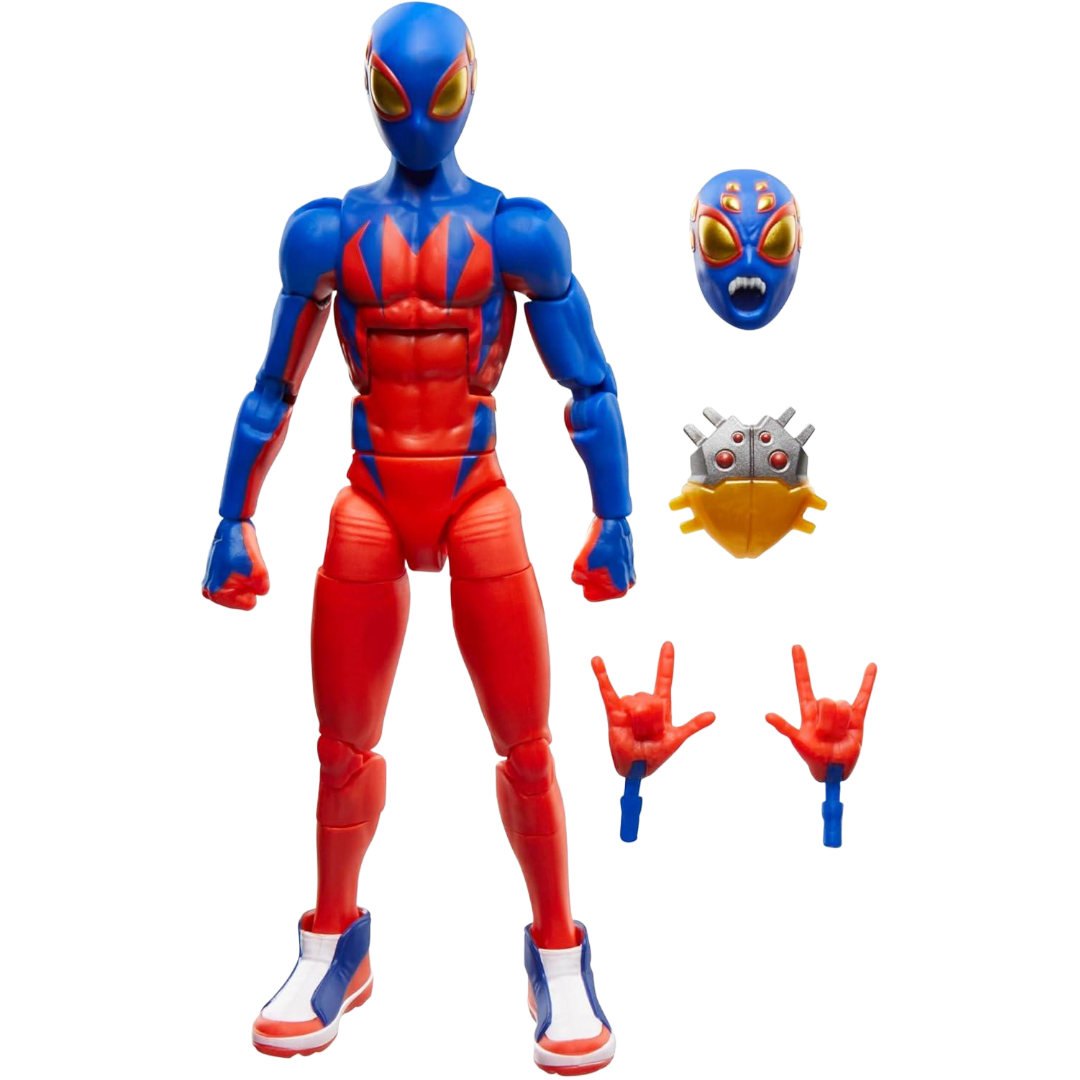 Foto 3 pulgar | Marvel Legends Spider-boy Retro Hasbro The Amazing Spider-man