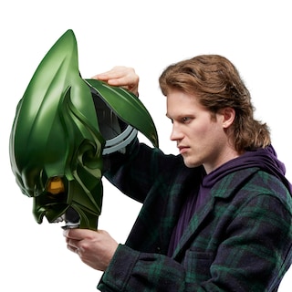 Foto 5 | Casco De Rol Marvel Legends Green Goblin Spider-man - Venta Internacional.
