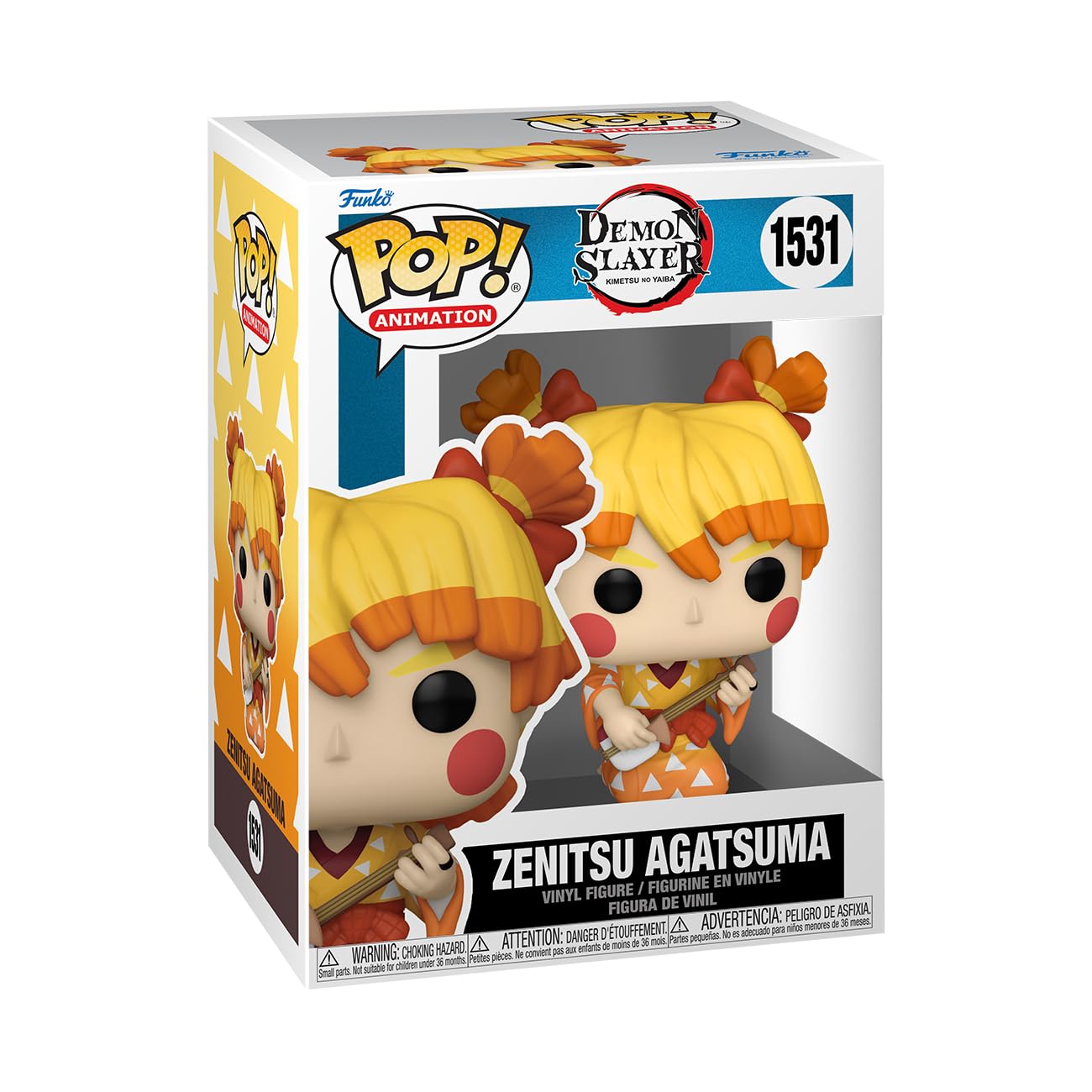Figura De Acción Funko Pop! Animación: Demon Slayer Zenitsu - Venta Internacional.
