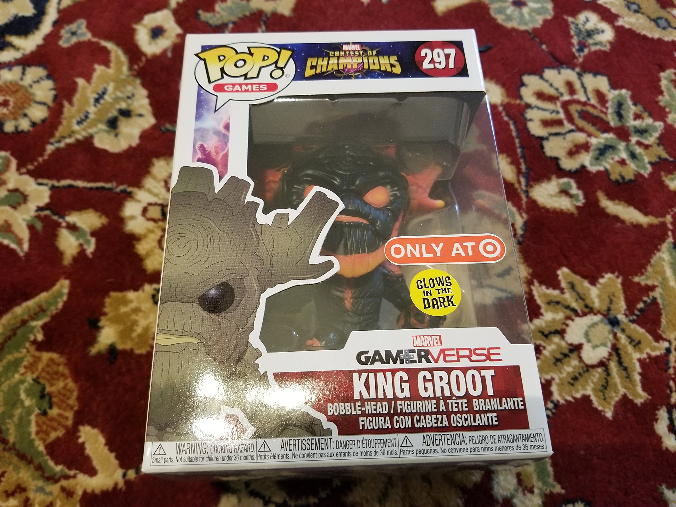 Figura Funko Pop Marvel Contest Of Champions King Groot - Venta Internacional.