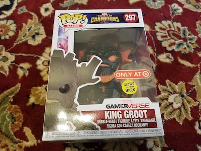Foto 1 | Figura Funko Pop Marvel Contest Of Champions King Groot - Venta Internacional.