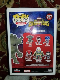 Foto 2 | Figura Funko Pop Marvel Contest Of Champions King Groot - Venta Internacional.