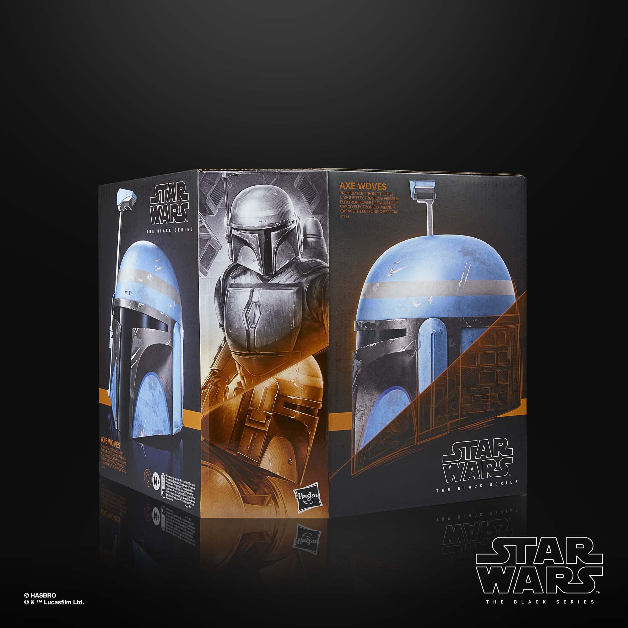 Foto 3 pulgar | Casco Star Wars The Black Series Axe Woves Electronic - Venta Internacional.