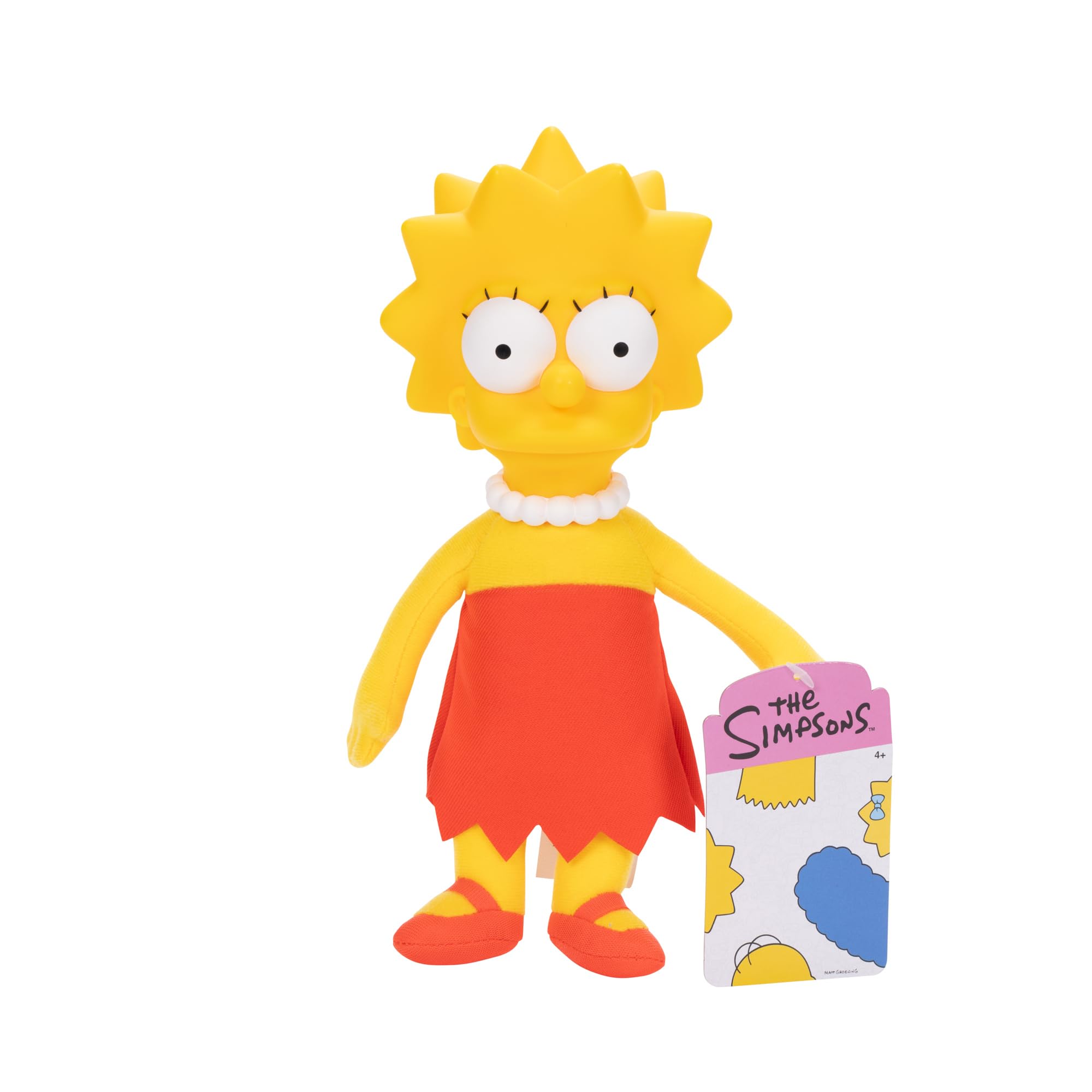 Foto 2 pulgar | Peluche JAKKS Pacific Los Simpson Lisa 16-27 cm - Venta Internacional