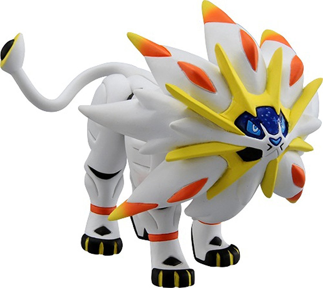 Foto 2 pulgar | Minifigura Pokémon Colección Monstruos Sol Y Luna Solgaleo - Venta Internacional.