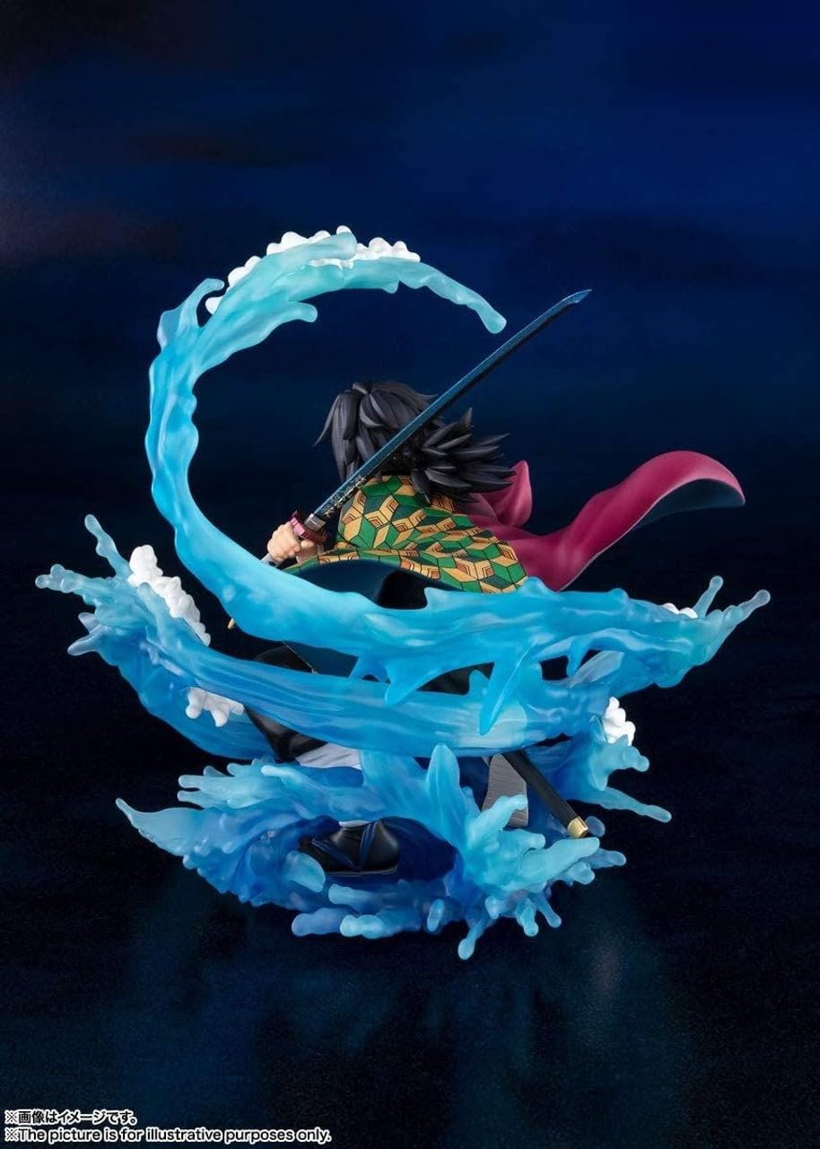 Foto 8 pulgar | Figura De Acción Tamashii Nations Demon Slayer Tomioka Giyu - Venta Internacional.