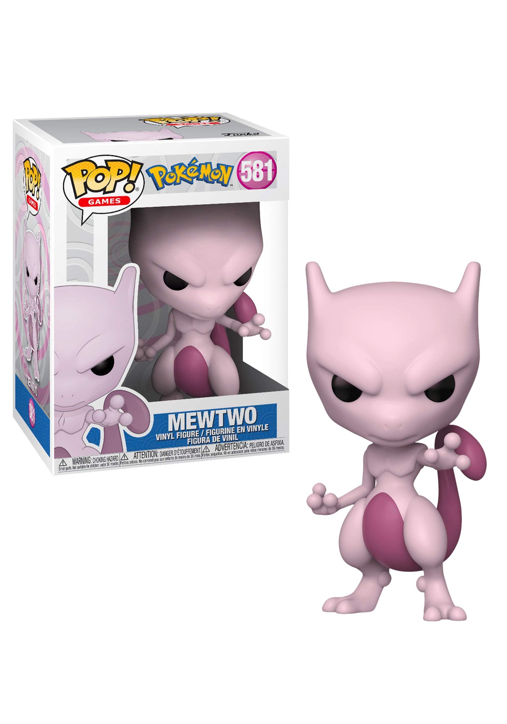 Foto 1 | Figura De Vinilo Funko Pop! Juegos Pokémon Mewtwo 12cm - Venta Internacional.
