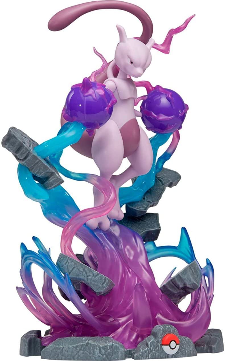 Foto 5 pulgar | Estatua De Coleccionista De Pokémon Mewtwo De Jazwares De 13 Pulgadas Con Luz Led - Venta Internacional.