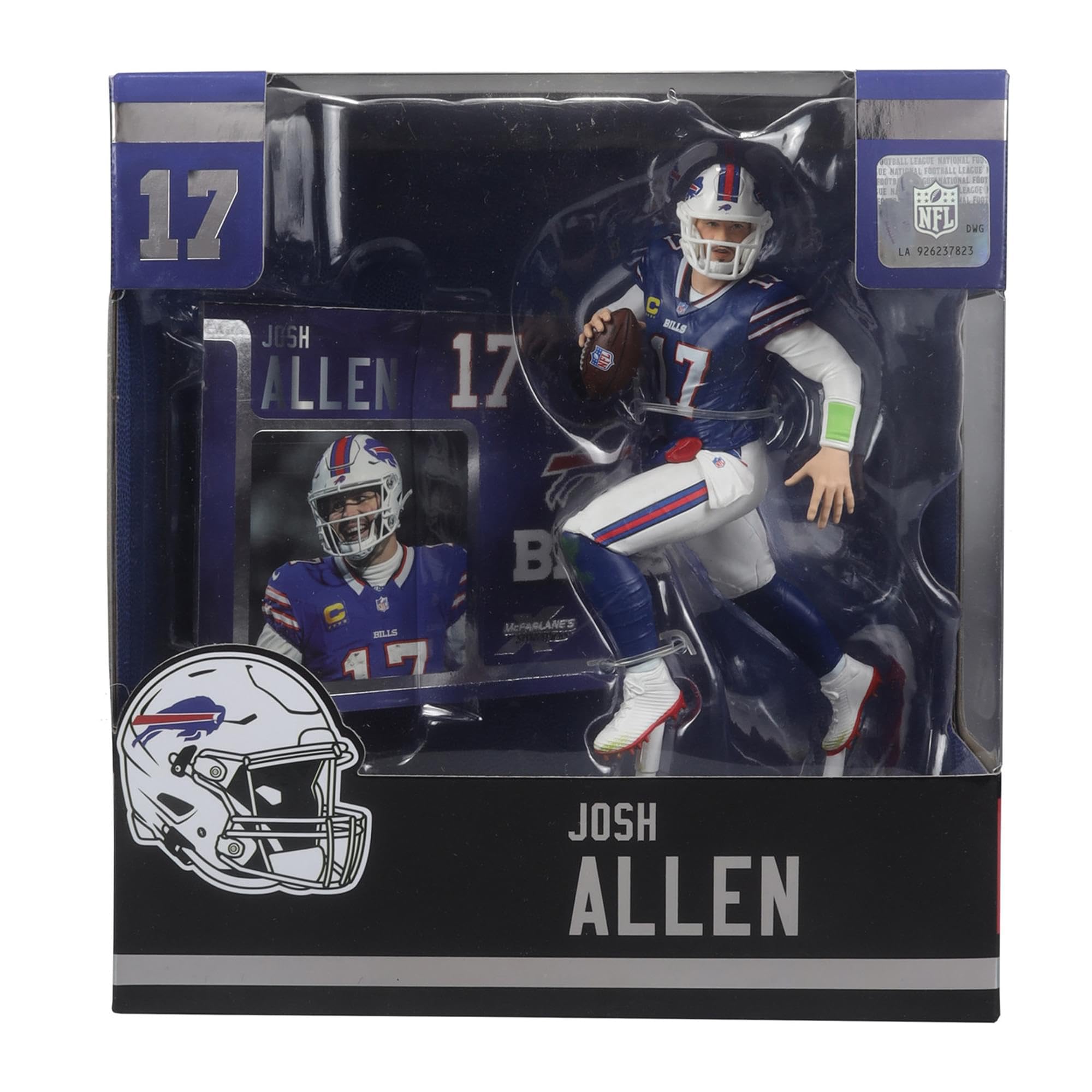 Foto 3 pulgar | Figura De Acción Mcfarlane Josh Allen Buffalo Bills Nfl 7 - Venta Internacional.