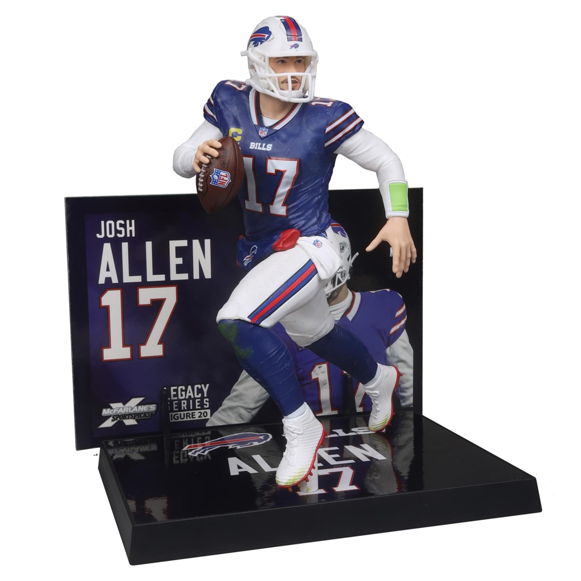 Foto 6 pulgar | Figura De Acción Mcfarlane Josh Allen Buffalo Bills Nfl 7 - Venta Internacional.