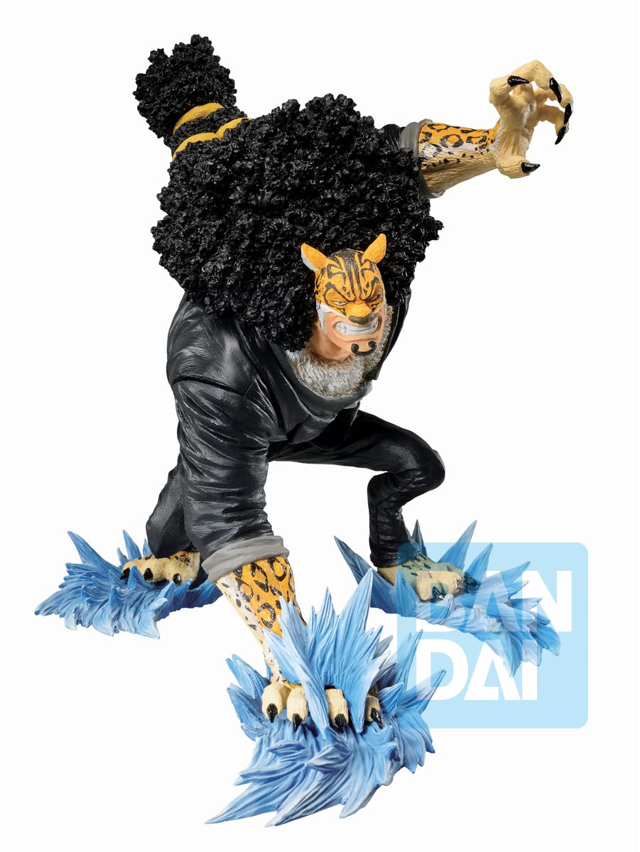 Foto 2 pulgar | Estatua Coleccionable De Una Sola Pieza De Bandai Ichibansho De Rob Lucci - Venta Internacional.