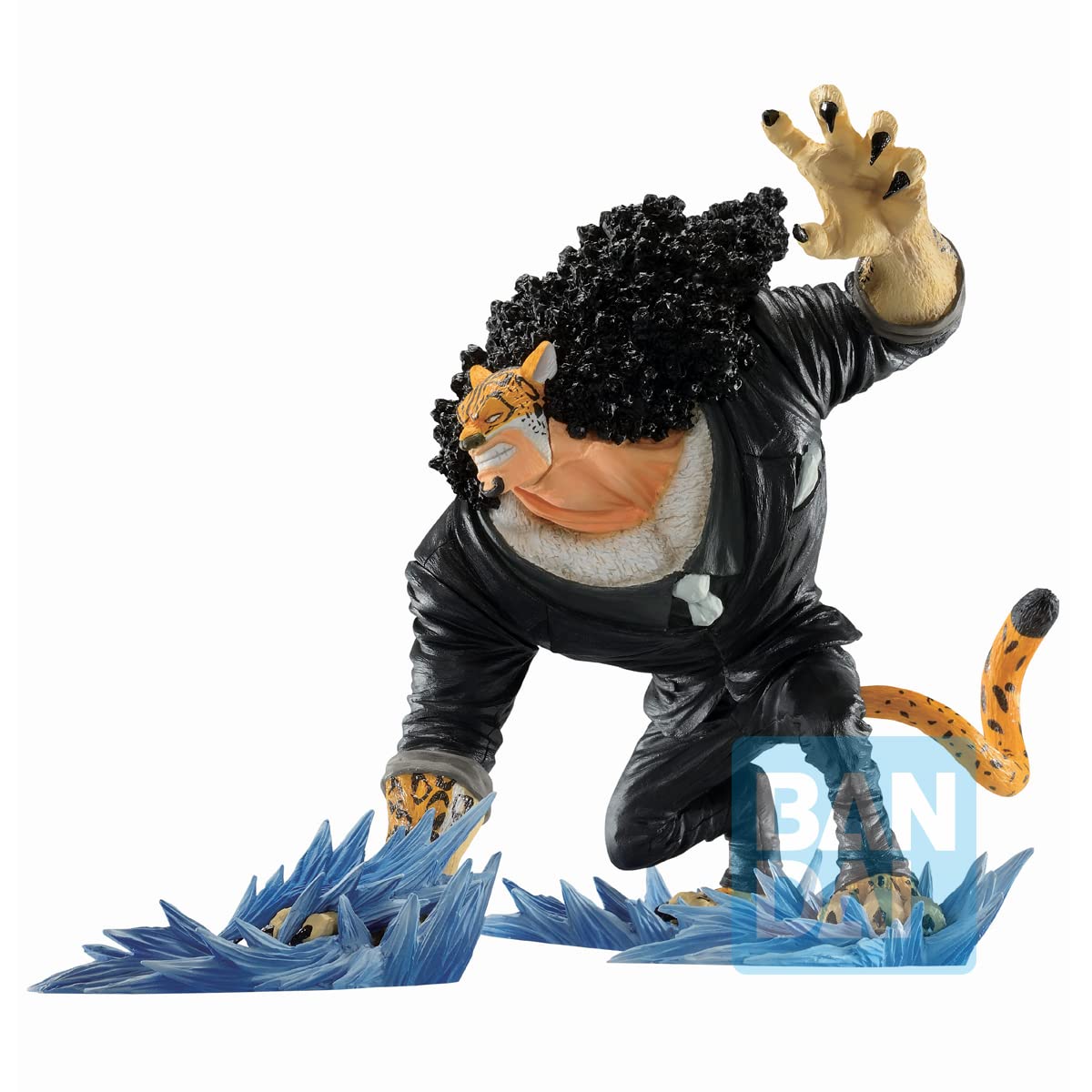 Foto 3 pulgar | Estatua Coleccionable De Una Sola Pieza De Bandai Ichibansho De Rob Lucci - Venta Internacional.