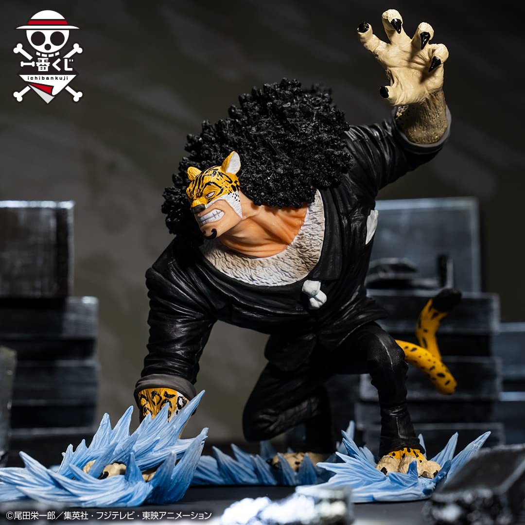 Foto 7 pulgar | Estatua Coleccionable De Una Sola Pieza De Bandai Ichibansho De Rob Lucci - Venta Internacional.