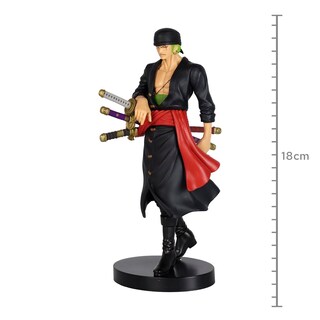 Foto 3 | Figura Banpresto De Una Sola Pieza Roronoa Zoro The Shukko, 17 Cm - Venta Internacional.