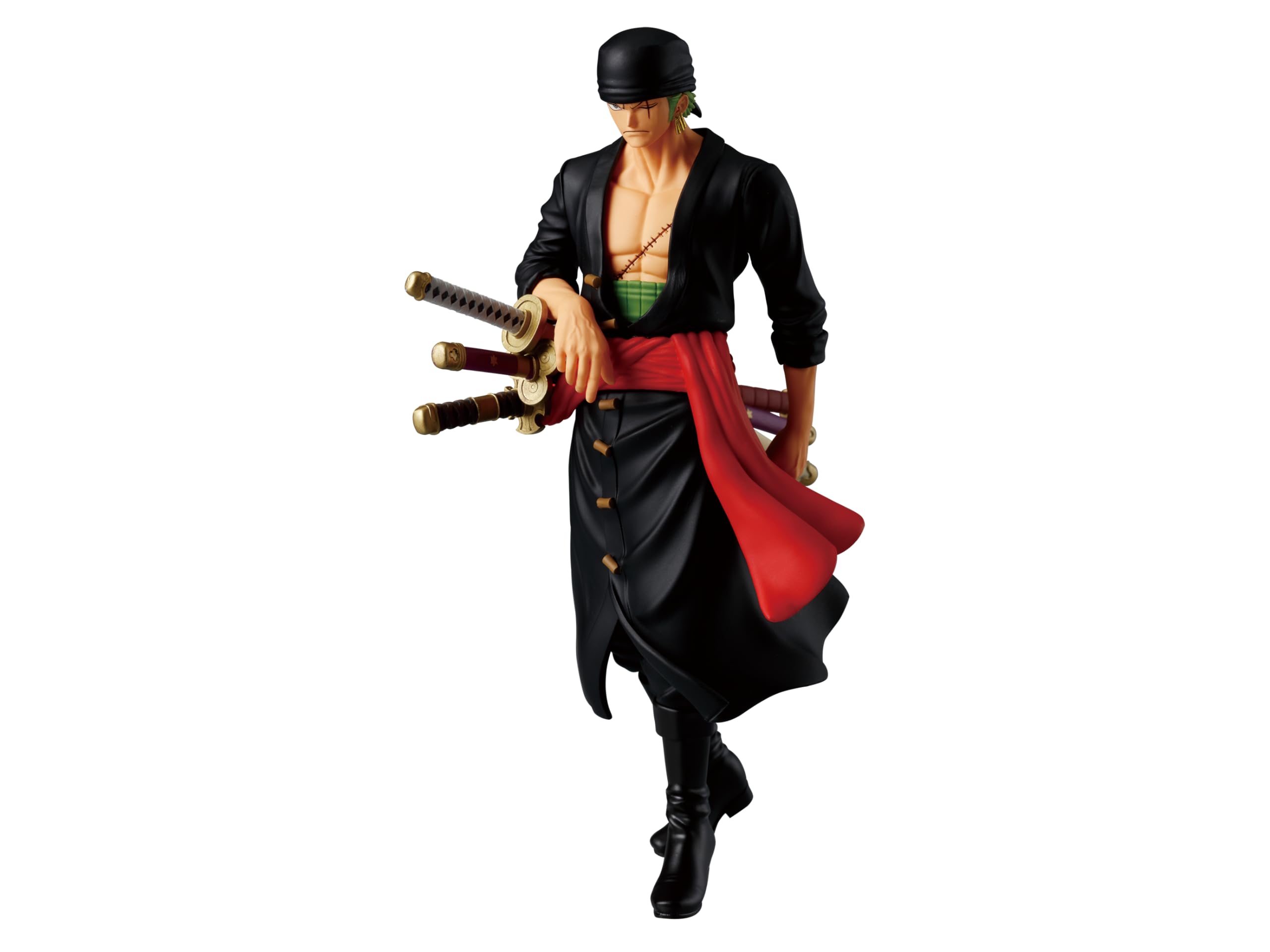 Foto 4 | Figura Banpresto De Una Sola Pieza Roronoa Zoro The Shukko, 17 Cm - Venta Internacional.