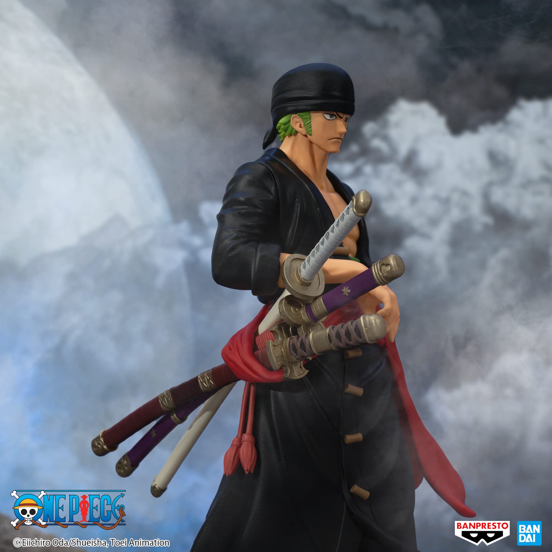 Foto 6 pulgar | Figura Banpresto De Una Sola Pieza Roronoa Zoro The Shukko, 17 Cm - Venta Internacional.