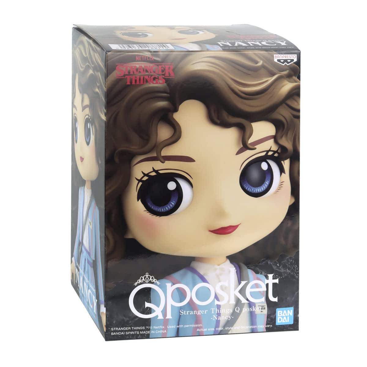 Foto 6 pulgar | Figura Banpresto Stranger Things Q Con Bolsillo Nancy 14cm - Venta Internacional.