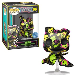 Foto 1 | Figura De Vinilo Funko Disney Pop! Artist Series Zero, 9 Cm - Venta Internacional.