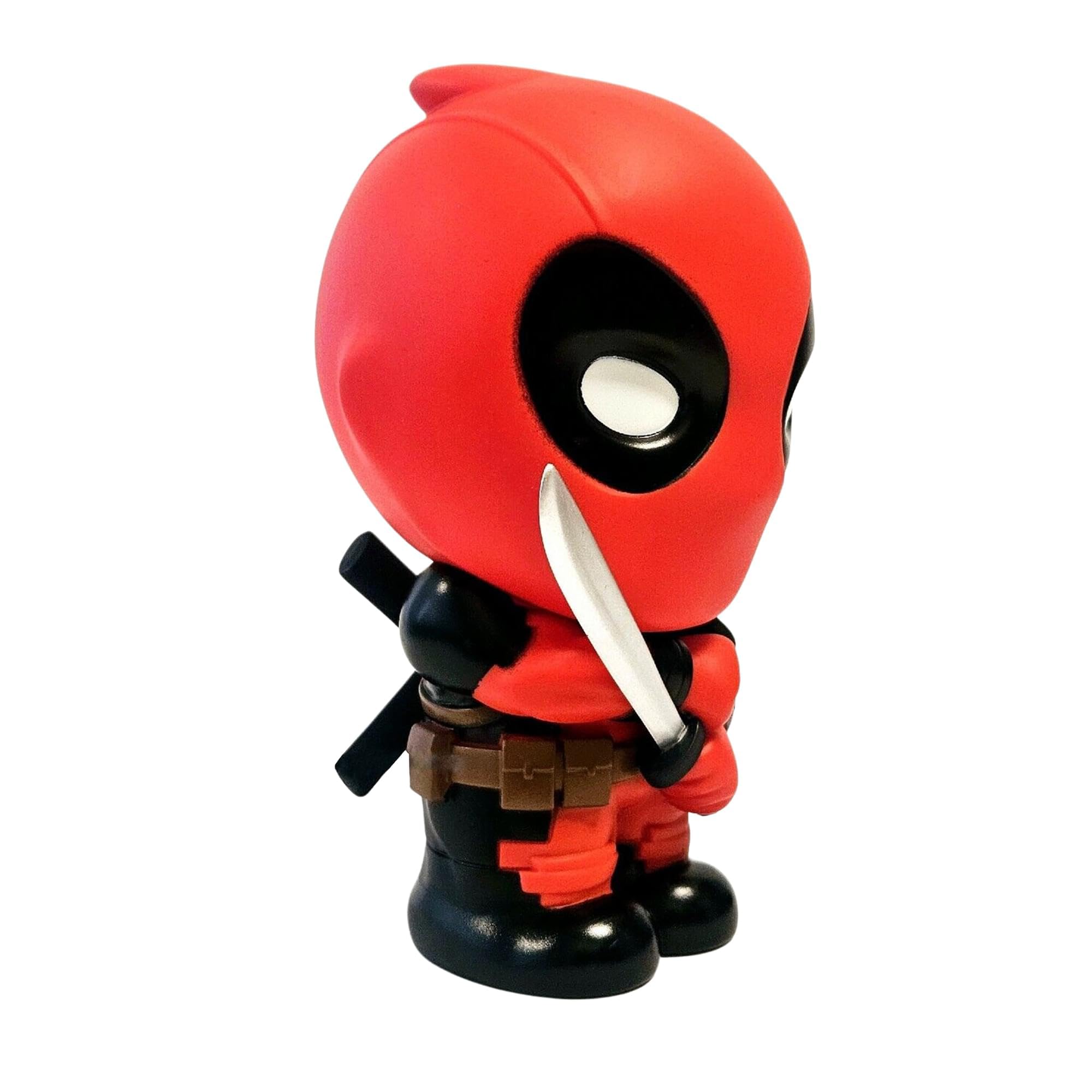 Foto 3 pulgar | Banco Figurativo Marvel Deadpool De Pvc De 20 Cm De Altura - Venta Internacional.