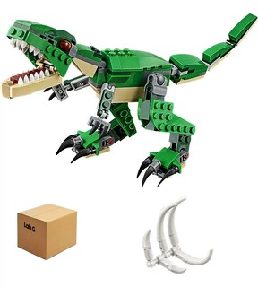 Foto 1 | Kit Creator 3 En 1 Lab.G Grandes Dinosaurios 31058 174 Piezas Verde