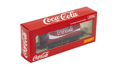 Foto 1 | Vagón Cisterna Hornby R6933 Coca-cola Rojo 115 Mm, Vía Ferrocarril, Calibre 00 - Venta Internacional.