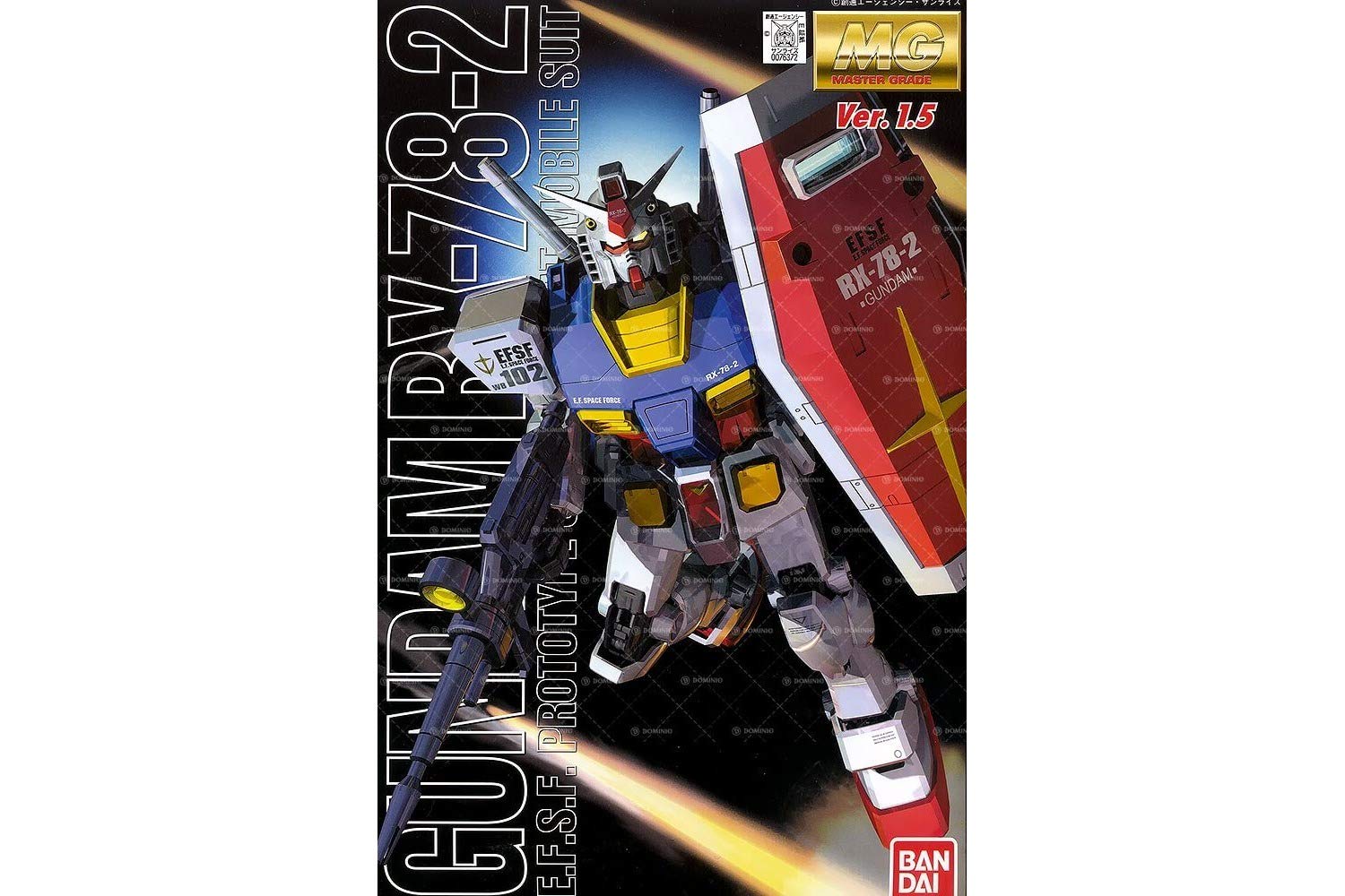 Foto 2 pulgar | Figura De Acción Bandai Hobby Rx-78-2 Gundam Ver 1.5 Master Grade - Venta Internacional.