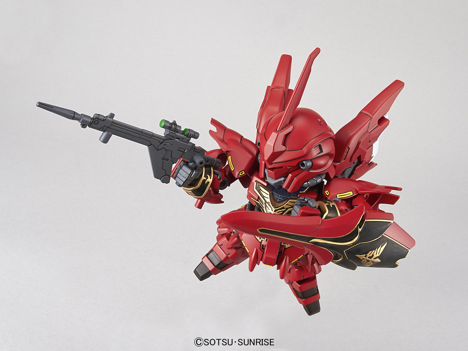 Foto 6 pulgar | Kit De Construcción Bandai Hobby Sd Ex-standard 013 Sinanju Gundam - Venta Internacional.