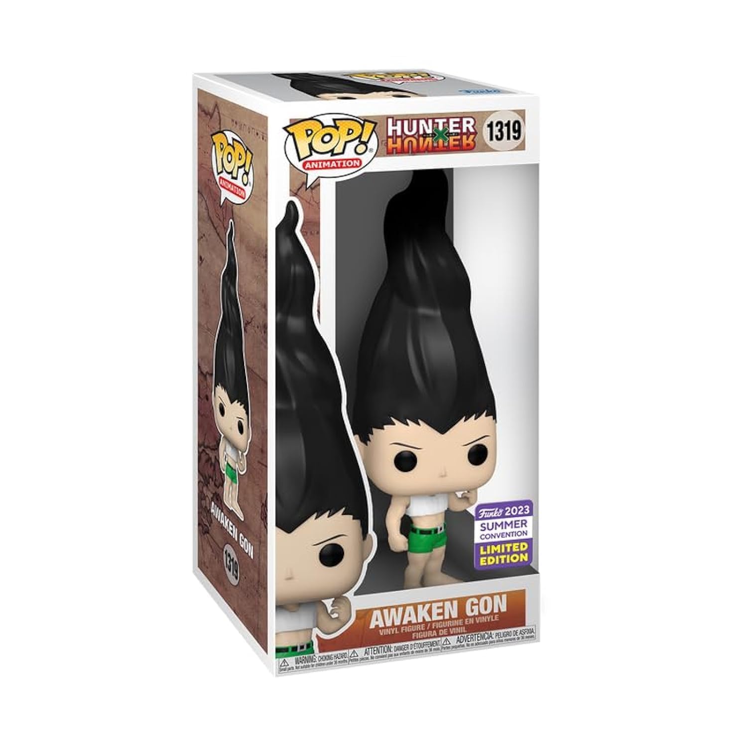 Foto 2 pulgar | Figura De Vinilo Funko Hunter X Hunter Super Awaken Gon 22cm - Venta Internacional.