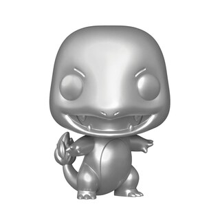 Foto 1 | Toy Funko Pop Games Pokémon Charmander Silver Metallic - Venta Internacional.