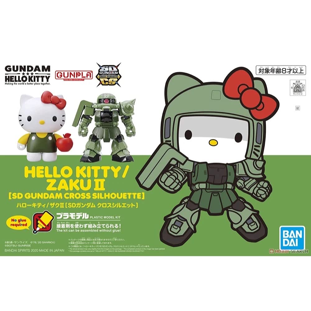 Foto 2 pulgar | Maqueta Bandai Hobby Hello Kitty/zak Ii Sd Gundam - Venta Internacional.
