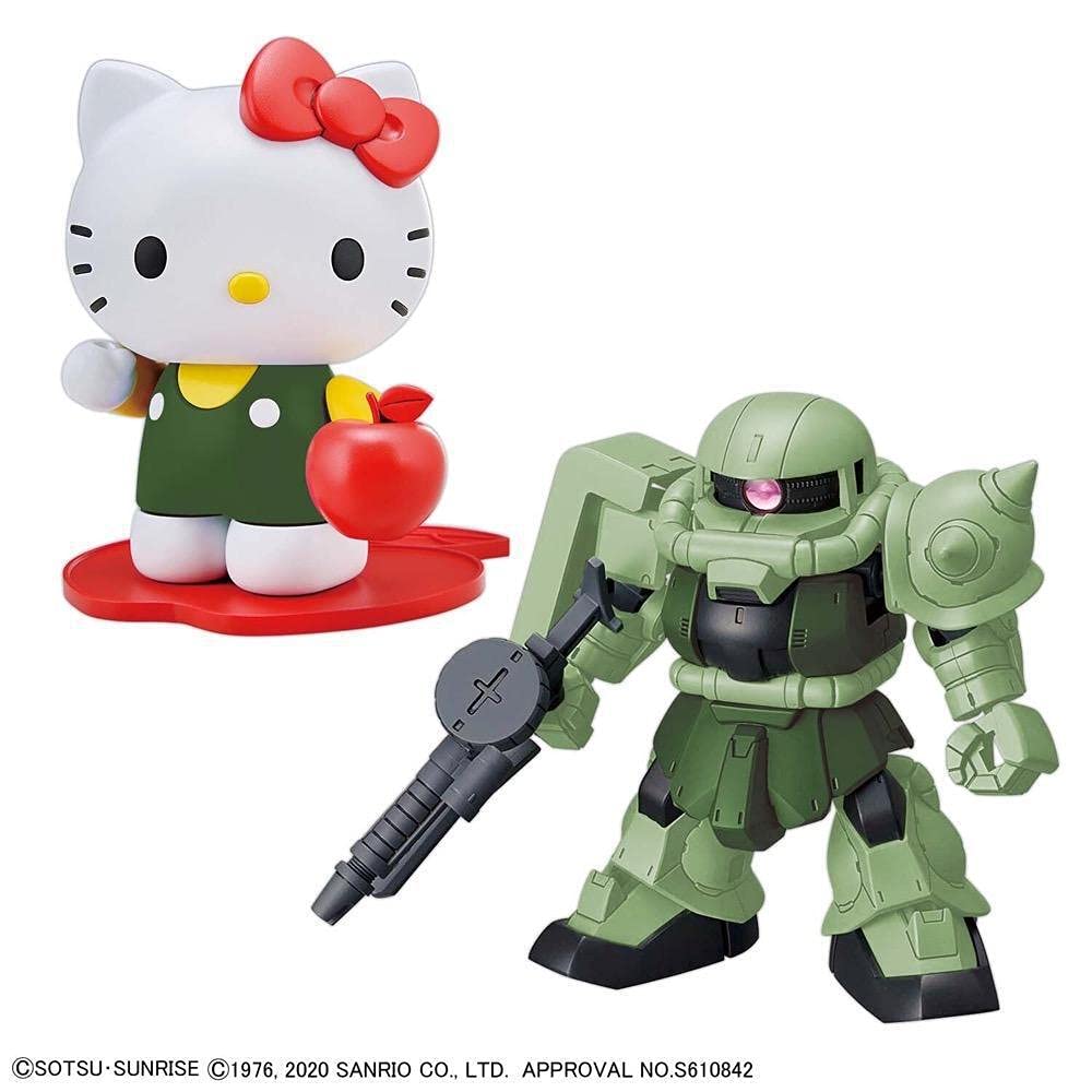 Foto 3 pulgar | Maqueta Bandai Hobby Hello Kitty/zak Ii Sd Gundam - Venta Internacional.